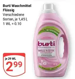 Globus Burti Waschmittel Angebot