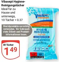 Globus Vibasept Hygiene-Reinigungstücher Angebot