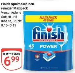 Globus Finish Spülmittel Angebot