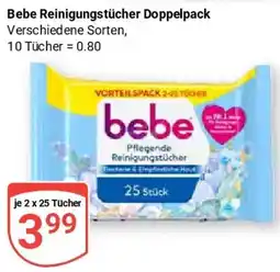 Globus bebe Pflegende Reinigungstücher Angebot