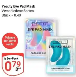 Globus Yeaauty Eye Pad Mask Angebot