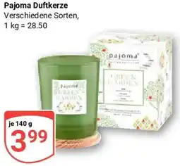 Globus Pajoma Duftkerze Angebot