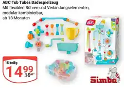 Globus Simba ABC Tub Tubes Badespielzeug Angebot
