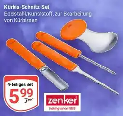 Globus Kürbis-Schnitt-Set zenker Angebot