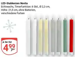 Globus LED-Stabkerzen Novita Angebot