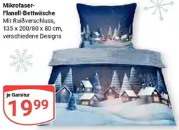 Globus Mikrofaser-Flanell-Bettwäsche Angebot