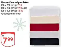 Globus Thermo-Fleece-Spannlaken Angebot