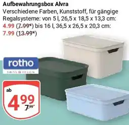 Globus Aufbewahrungsbox Alvra Angebot