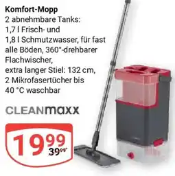 Globus Komfort-Mopp CLEANmaxx Angebot