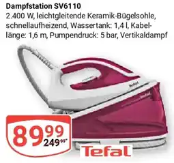 Globus Tefal Dampfstation SV6110 Angebot