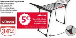 Globus Vileda Wäschetrockner King Ultimate Angebot
