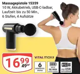Globus Massagepistole 15359 VITAL MAXX Angebot