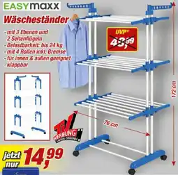 Posten Börse Wäscheständer EASYmaxx Angebot