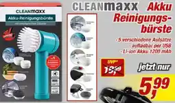 Posten Börse CLEANmaxx Akku-Reinigungsbürste Angebot