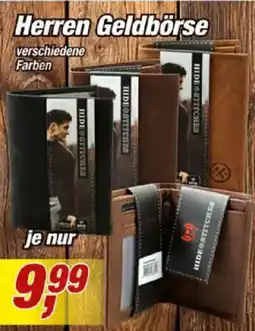 Posten Börse Herren Geldbörse HIDE@STITCHES Angebot