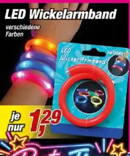 Posten Börse LED Wickel-Armband Angebot