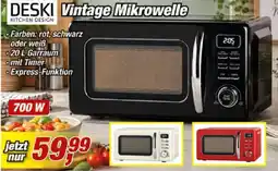 Posten Börse DESki Vintage Mikrowelle Angebot