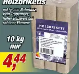 Posten Börse Holzbriketts Angebot