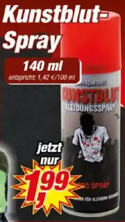 Posten Börse Kunstblut Spray Angebot