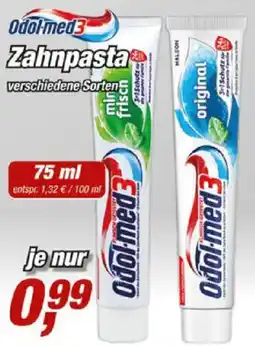 Posten Börse Odol-med3 Zahnpasta Angebot