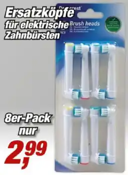 Posten Börse Ersatzköpfe für elektrische Zahnbürsten Angebot