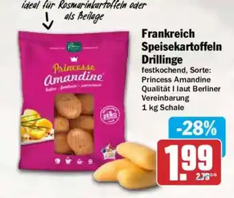 Prinzessin Amandine Speisekartoffeln Drillinge