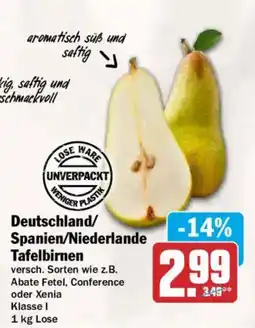 AEZ Tafelbirnen Angebot