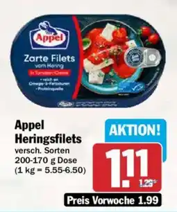 AEZ Appel Heringsfilets Angebot