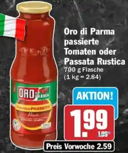 AEZ Oro di Parma passierte Tomaten oder Passata Rustica Angebot