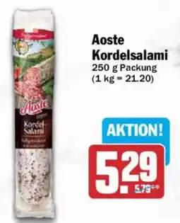 AEZ Aoste Kordelsalami Angebot