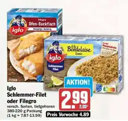 AEZ iglo Schlemmer-Filet Angebot