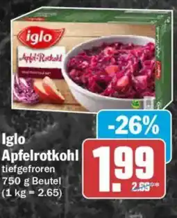 AEZ Iglo Apfelrotkohl Angebot