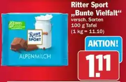 AEZ Ritter Sport „Bunte Vielfalt“ ALPENMILCH Angebot