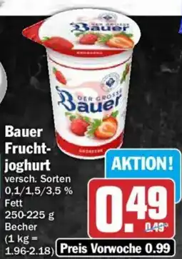 AEZ Bauer Fruchtjoghurt Angebot