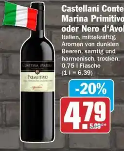 AEZ Castellani Contessa Marina Primitivo Angebot