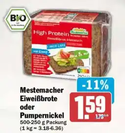 AEZ Mestemacher Eiweißbrote Angebot