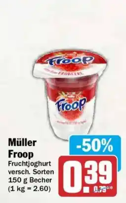 AEZ Müller Froop Fruchtjoghurt Angebot