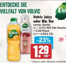 AEZ Volvic Juicy oder Bio Tee Angebot