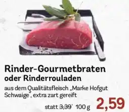AEZ Rinder-Gourmetbraten oder Rinderrouladen aus dem Qualitätsfleisch „Marke Hofgut Schwaige“ Angebot