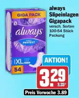 AEZ always Slipeinlagen Angebot