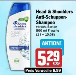 AEZ Head & Shoulders Anti-Schuppen-Shampoo Angebot