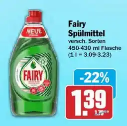 AEZ Fairy Spülmittel Angebot