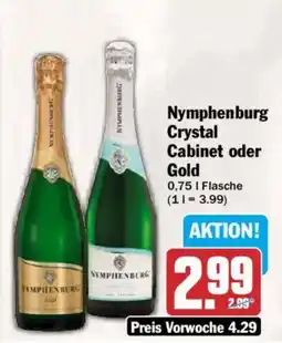 AEZ Nymphenburg Crystal Cabinet oder Gold Angebot