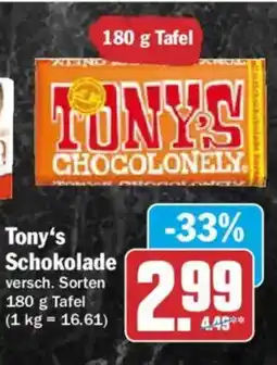 AEZ Tony's Schokolade Angebot