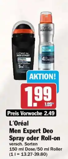 AEZ L'Oréal Men Expert Deo Angebot
