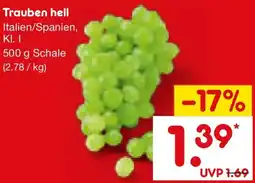 Netto Marken-Discount Trauben hell Angebot