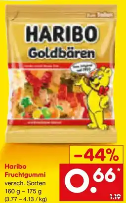 Netto Marken-Discount Haribo Fruchtgummi Angebot