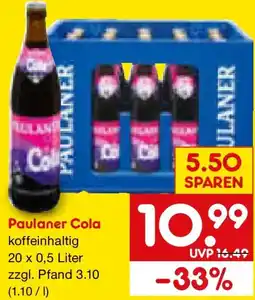 Netto Marken-Discount Paulaner Cola Angebot