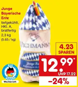 Netto Marken-Discount Junge Bayerische Ente Angebot