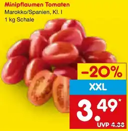 Netto Marken-Discount Minipflaumen Tomaten Angebot